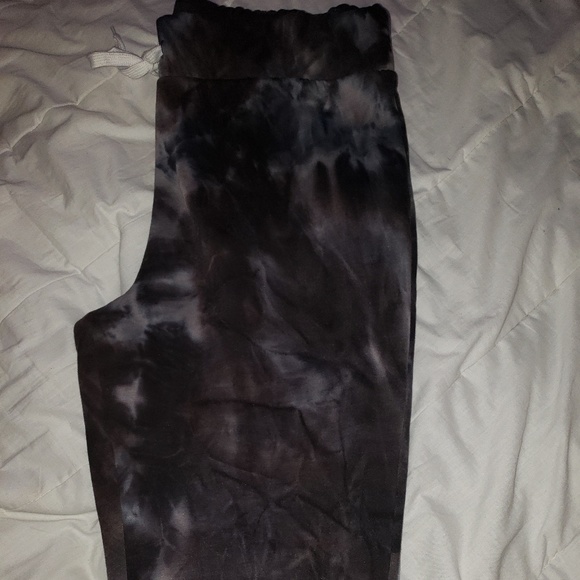 Size XL women's dark tye dye joggers - Picture 3 of 3